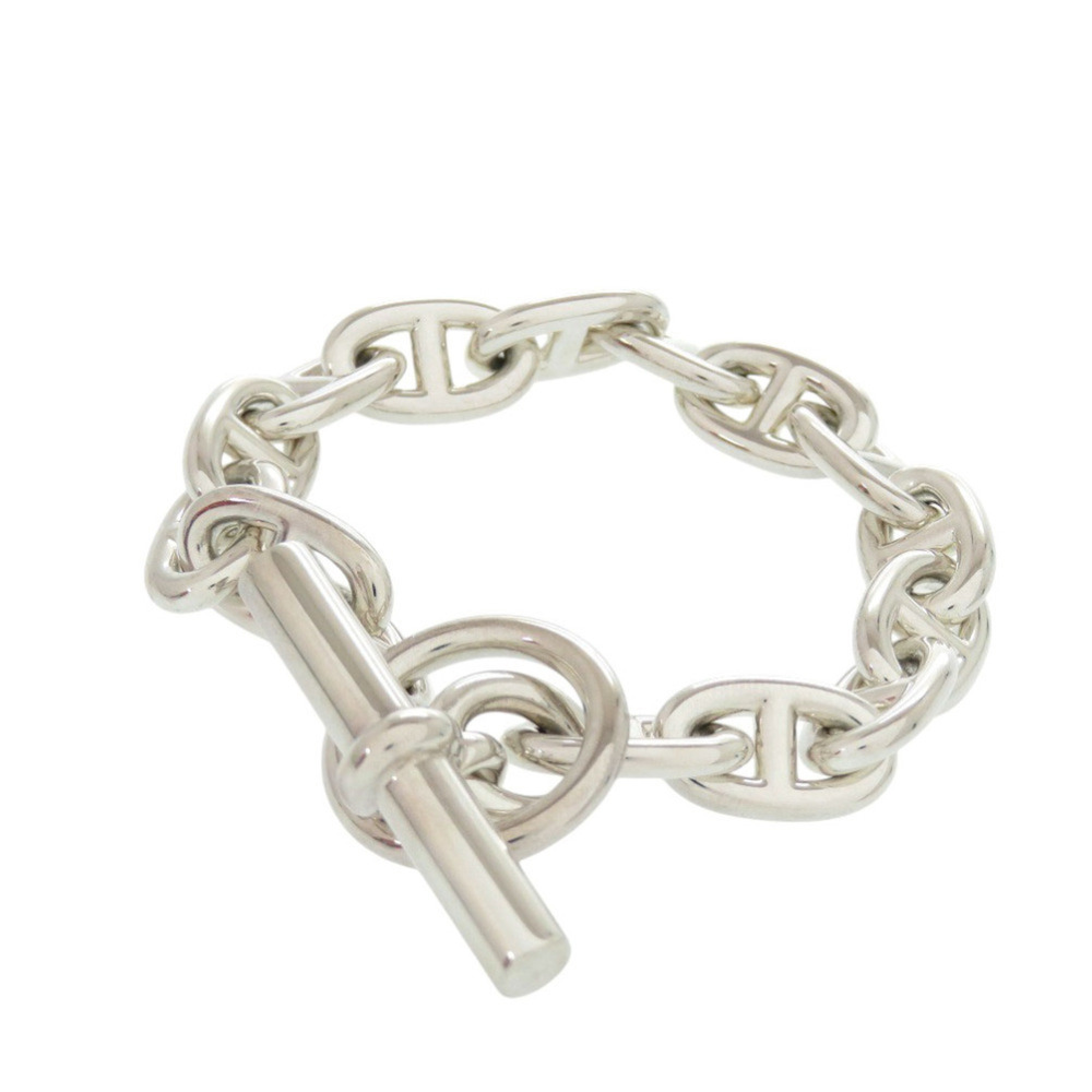 HERMES Silver Charm Bracelet